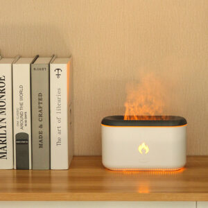 Home Ultrasonic Atmosphere Lamp Flame Aroma Diffuser