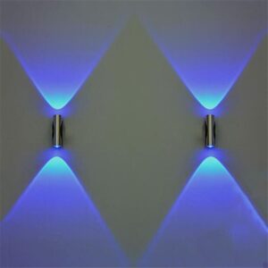 LED double head wall light