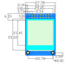 1.3 Inch 240X240 IPS LCD Full Color Display Plug-in