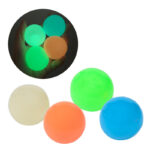 The Same Luminous Ceiling Ball Vibrato Fluorescent Sticky Target Ball Children's Sticky Wall Ball