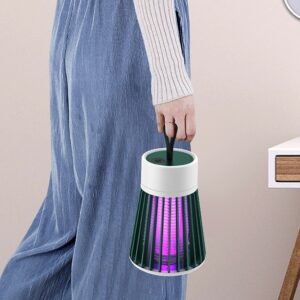 Electric-Shock Physical Mosquito Killer Light Purple Light Mosquito Trap Mosquito Killer Portable OutdoorBedroom USB Rechargeable Mosquito Trap