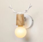 Antique Antler Log Wall Lamp, Modern Simple And Personalized Iron Art