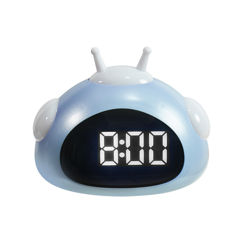 Cute Pet Alarm Clock For Children With Sleeping Night Light