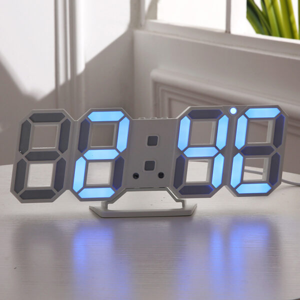 3D LED Wall Digital Clock