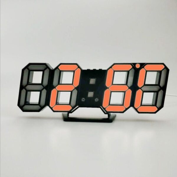 3D LED Wall Digital Clock