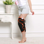 Warm heat electric heating knee protector leg vibration multi-function leg joint massager