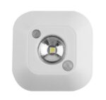 1pc New Mini Infrared Wireless Motion Sensor Night Light Ceiling Battery Powered Lamp Wholesale