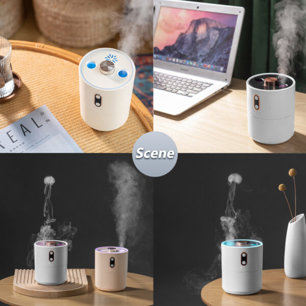 Jellyfish Spirit Desktop Air Purifying Humidifier