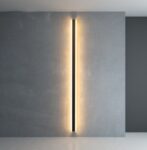 Minimalist long led wall lamp