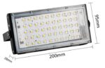 50W LED Flood Light LED street Lamp waterproof Spotlight Landscape Lighting Led spotlight