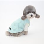 Plush warm pet clothes