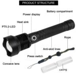 USB Rechargeable Outdoor High-Power Flashlight