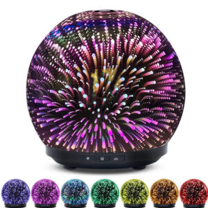 3D Glass 250ML Colorful Aroma Diffuser