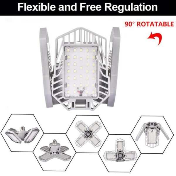 60W Led Garage Lights De Is Suitable For Mable Ceiling