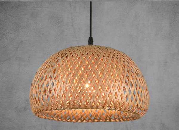 American Garden Bamboo Woven Chandelier Restaurant Southeast Asia Lamps