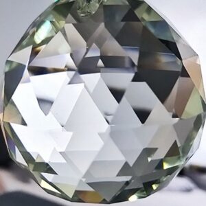 60 MM Crystal Lighting Ball Pendant Set Light Jewelry Multi-faceted Prism Ball Light Sun Catcher Decorative Chandelier Accessory