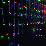 Led Starry Icicle Light String