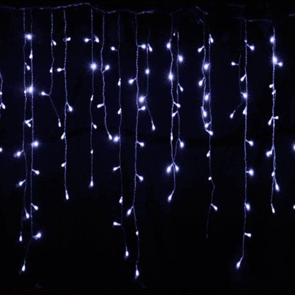 Led Starry Icicle Light String