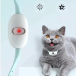 Automatic Cat Toy Smart Laser Teasing Cat Collar Electric USB Charging Kitten Amusing Toys Interactive Training Pet Items