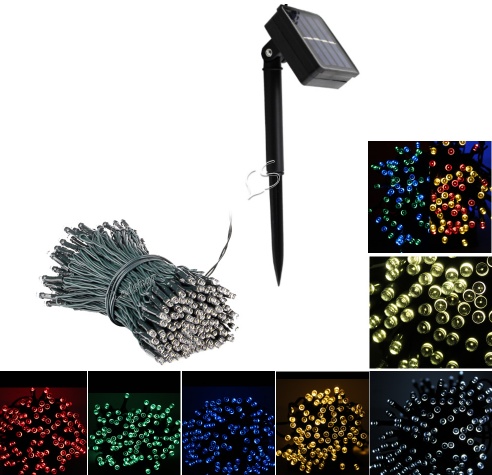 Christmas Lights Garden Garden Led Solar String Lights