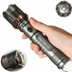 CREE t6 glare flashlight T6 flashlight T6 zoom rechargeable flashlight