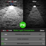 36/32LED solar induction wall light