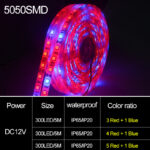 5050Led plant growth soft light bar 5M