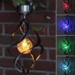 LED Color Changing Solar Wind Chime Light