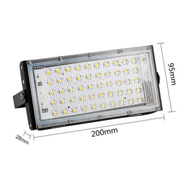 50W outdoor waterproof garden floodlight