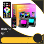 20W Rgb Bluetooth Dual Color Intelligent Voice Timing Flood Light Outdoor