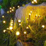 Simulation Firefly Solar Light Outdoor Garden Decoration Lawn Landscape Lamp Xmas Decor Solar LED Lights Outdoor Garden Lights