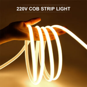 220V High Voltage Cob Outdoor Waterproof Decorative Led Light Strip