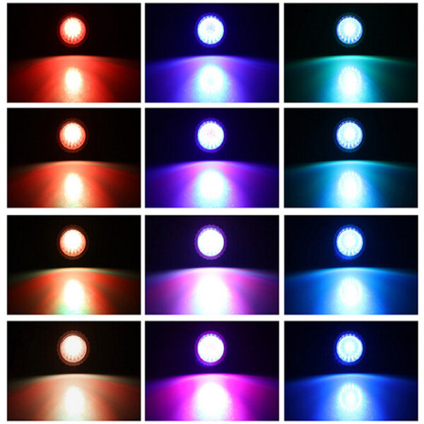 Color LED fish cylinder lamp LED dive lamp mountain lamp pool lamp diving fish tank shooting four