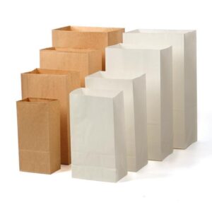 100 pcs Paper bags for Kraft refrigerator