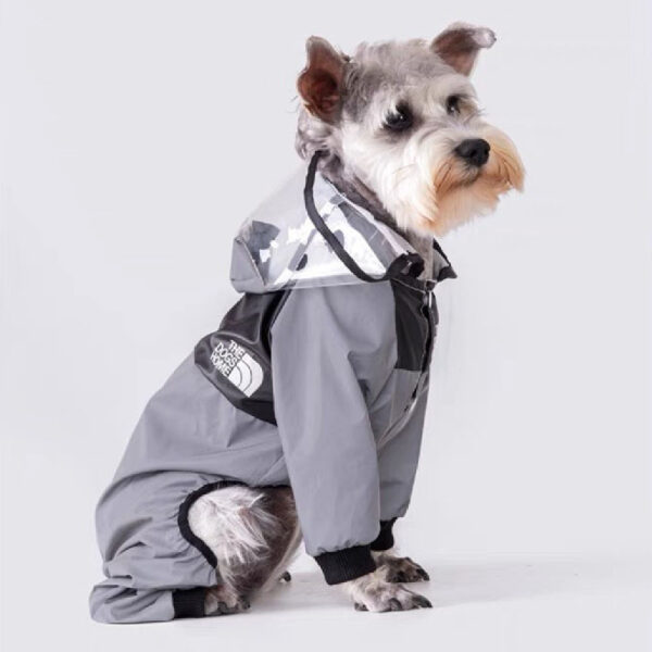 Fashion Personalized Small Dog Raincoat